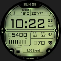 S4U Luminary - LCD watch face